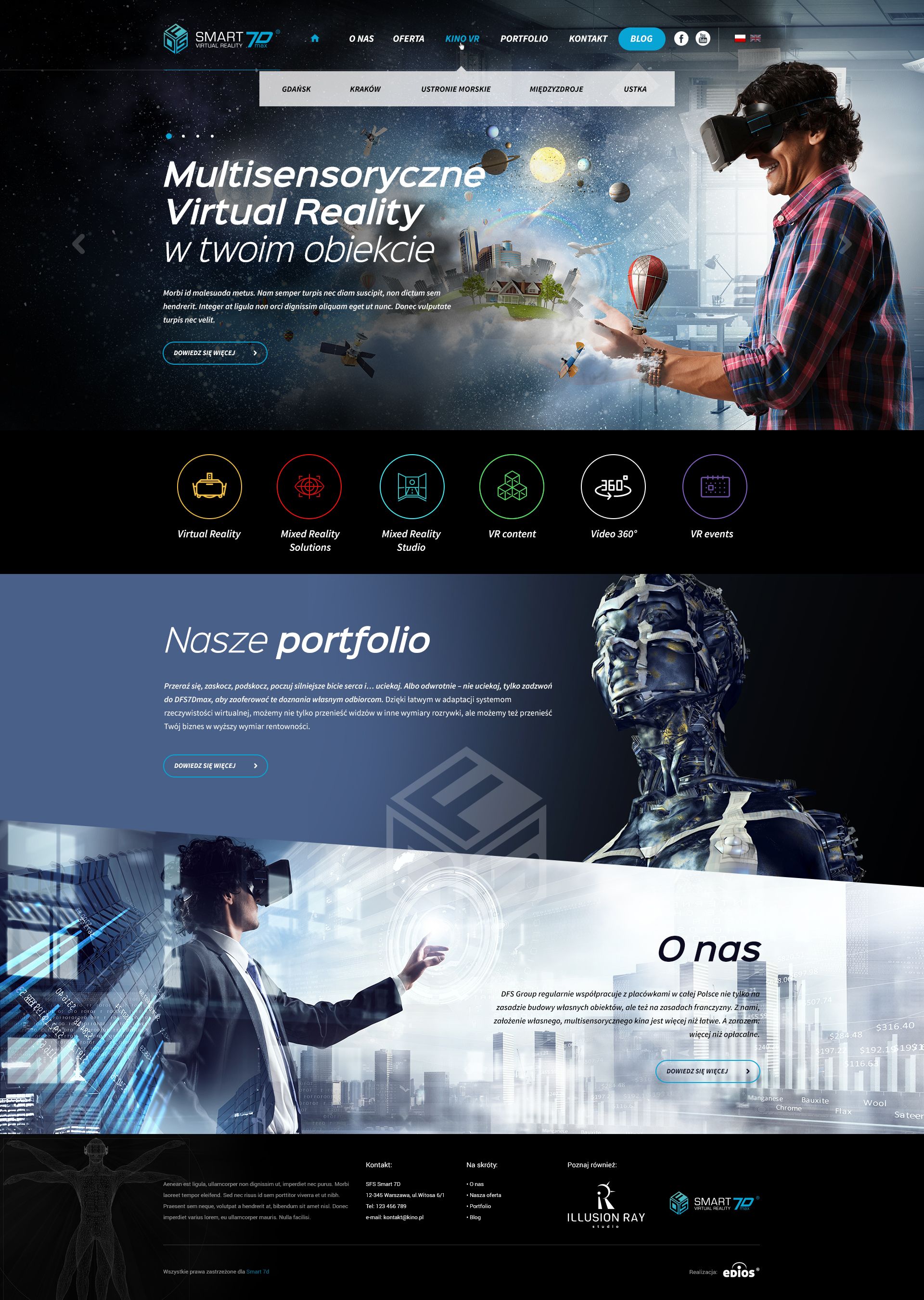 Strona firmowa DFS smart VR